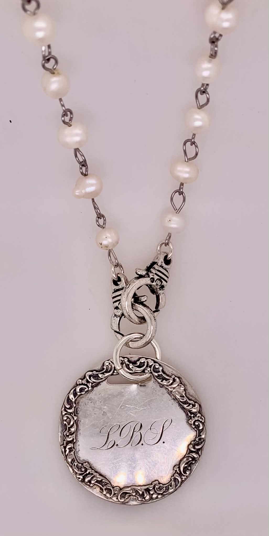 Vintage Luggage Tag Pendant