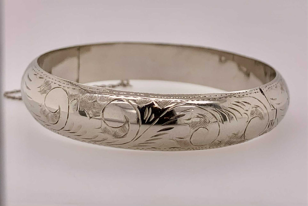 Estate Sterling Bangle Bracelet