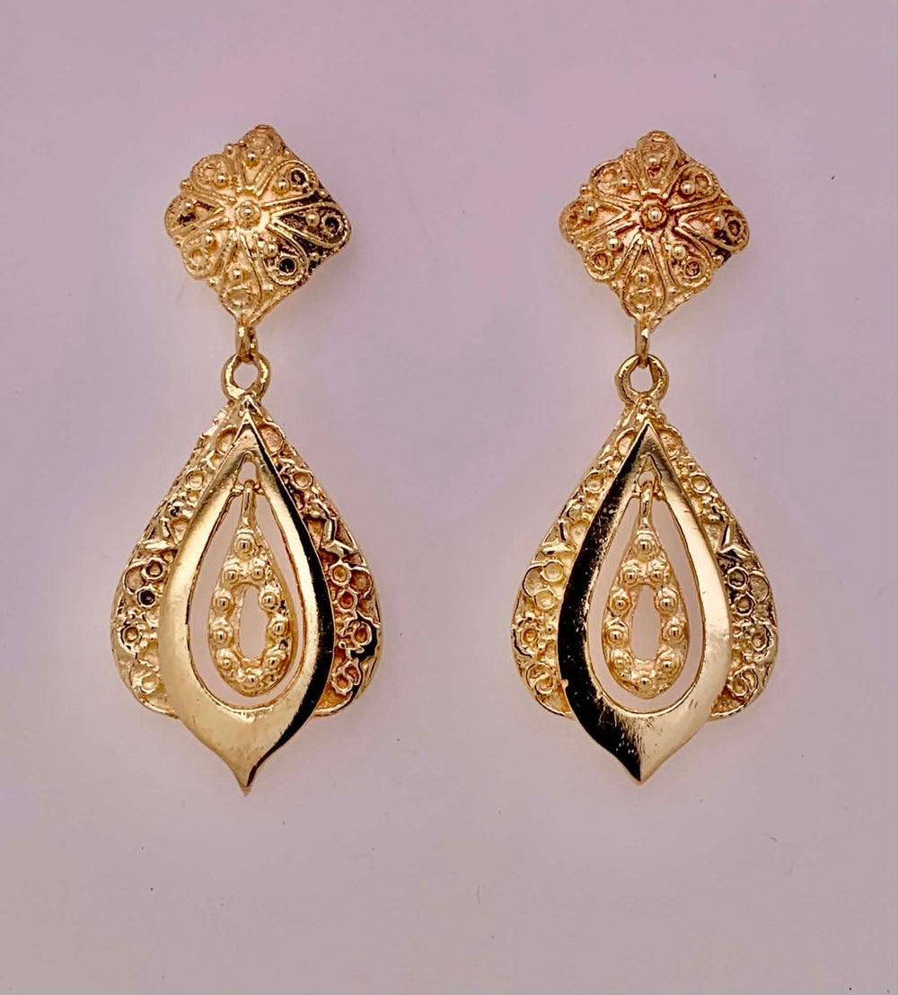 14K Estate Earrings