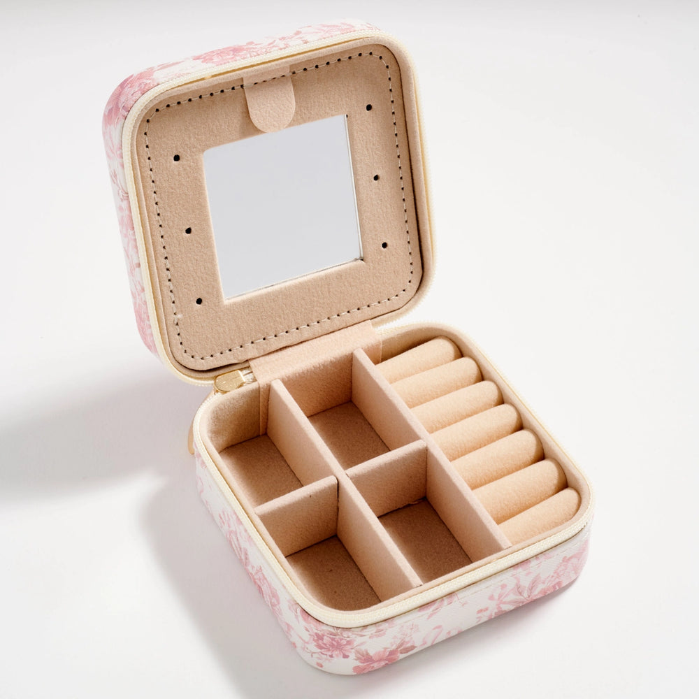 Floral Jewelry Travel Case