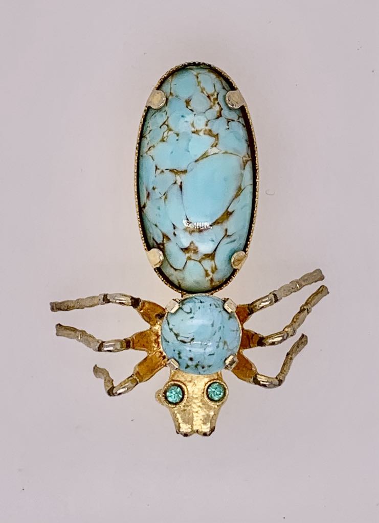 Estate Spider Brooch