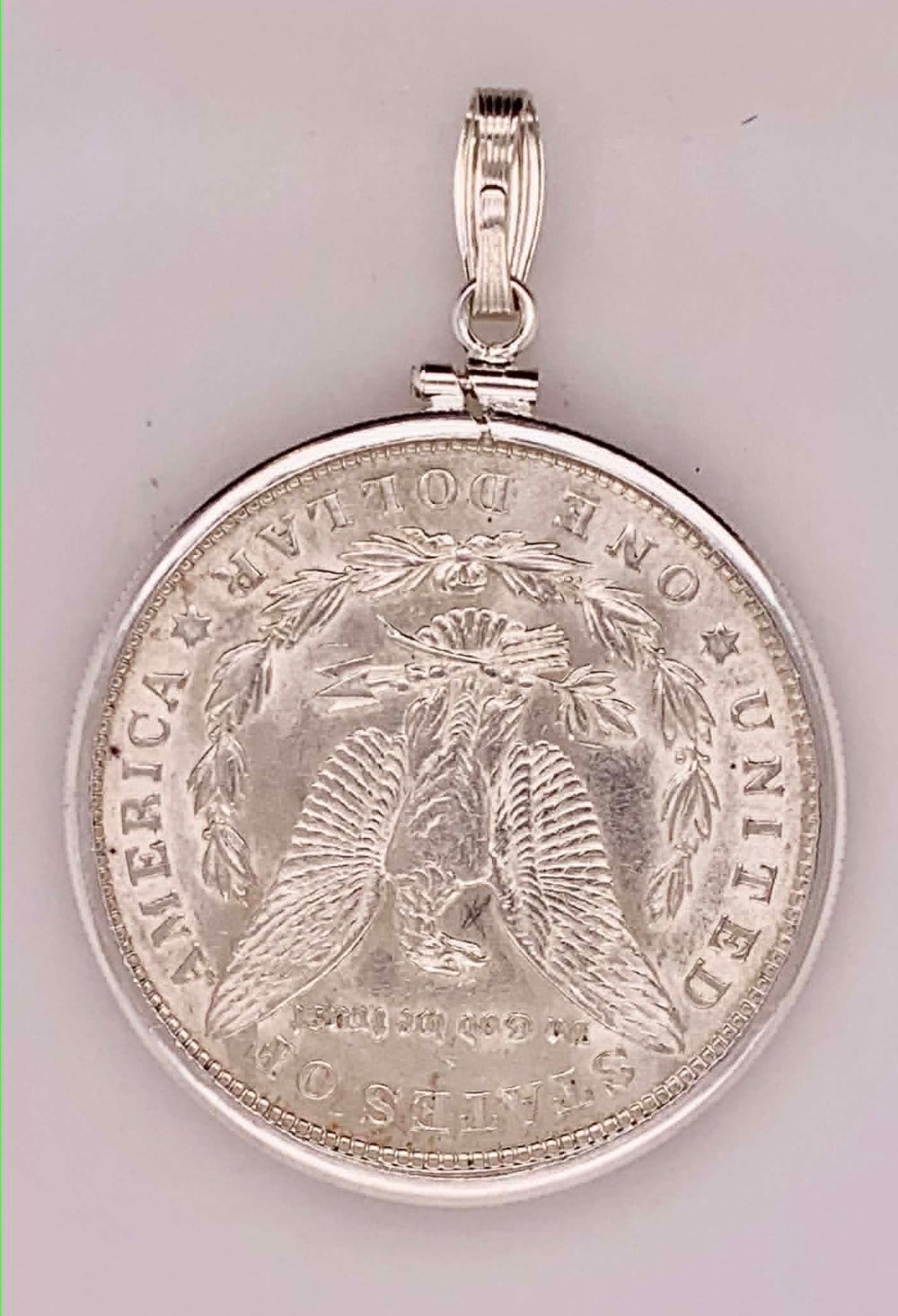 Sterling Silver Coin Pendant