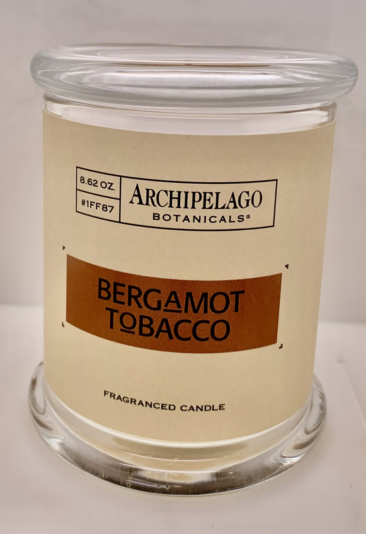 Archipelago Bergamot Tobacco Jar Candle
