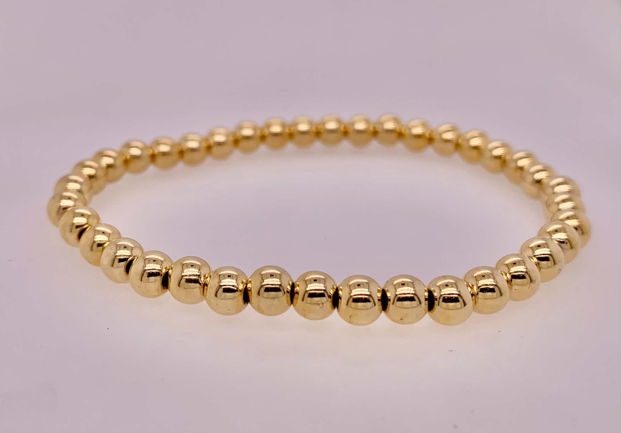 Gold Filled Stretch Bracelet
