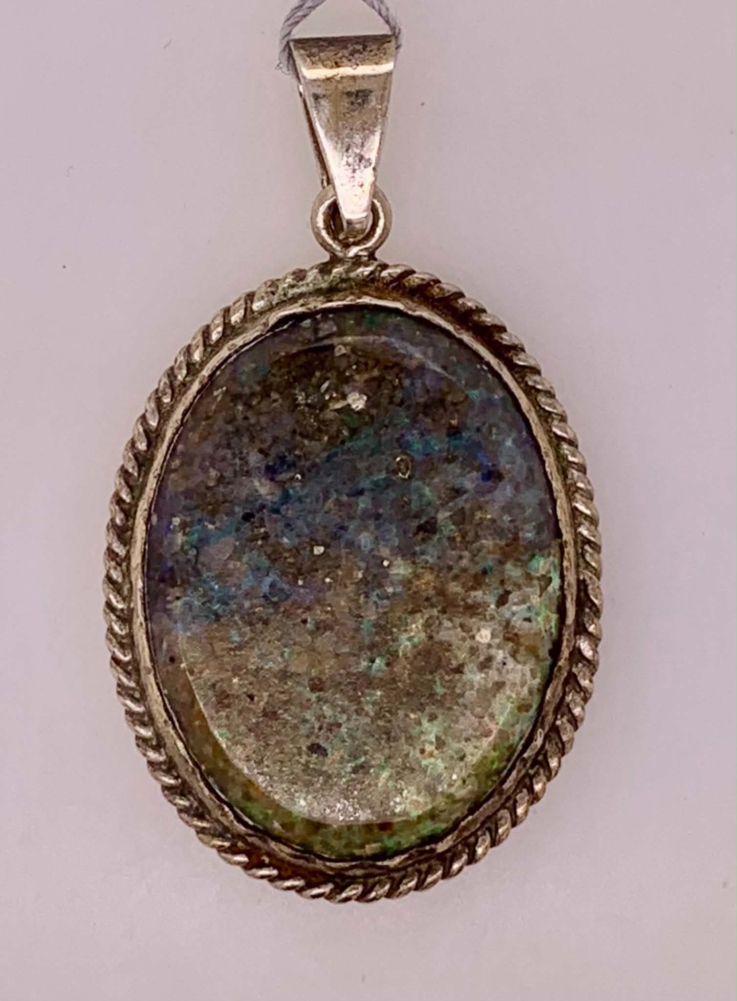 Estate Oval Pendant