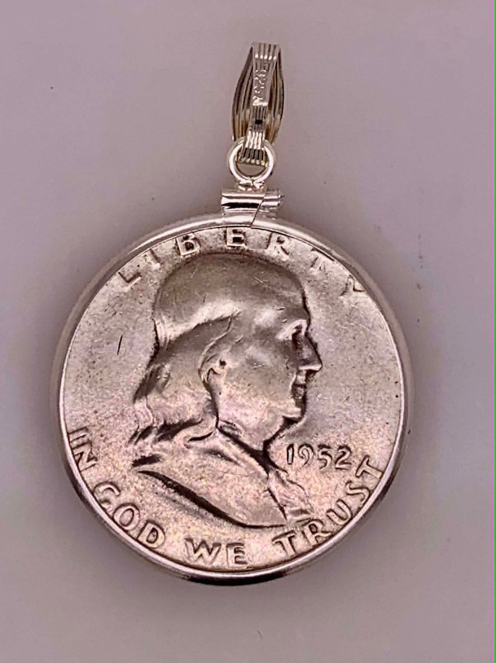 Sterling Silver Liberty Coin Pendant