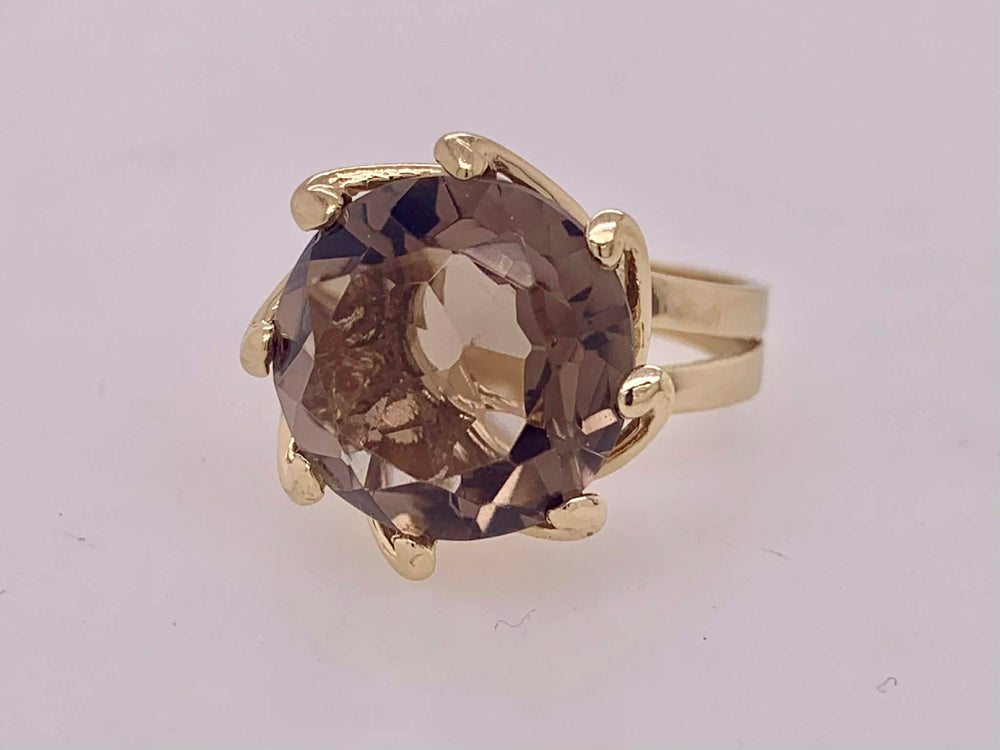 Estate Smokey Quartz Ring