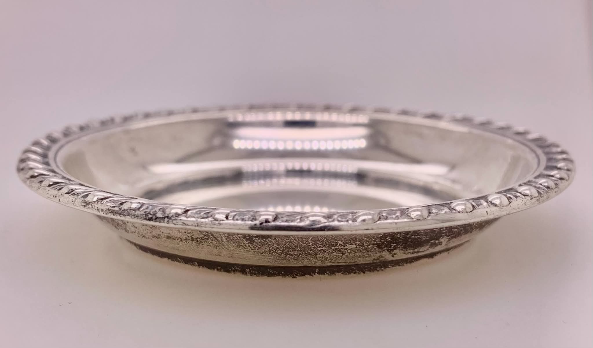 Estate Sterling Silver Trinket Dish