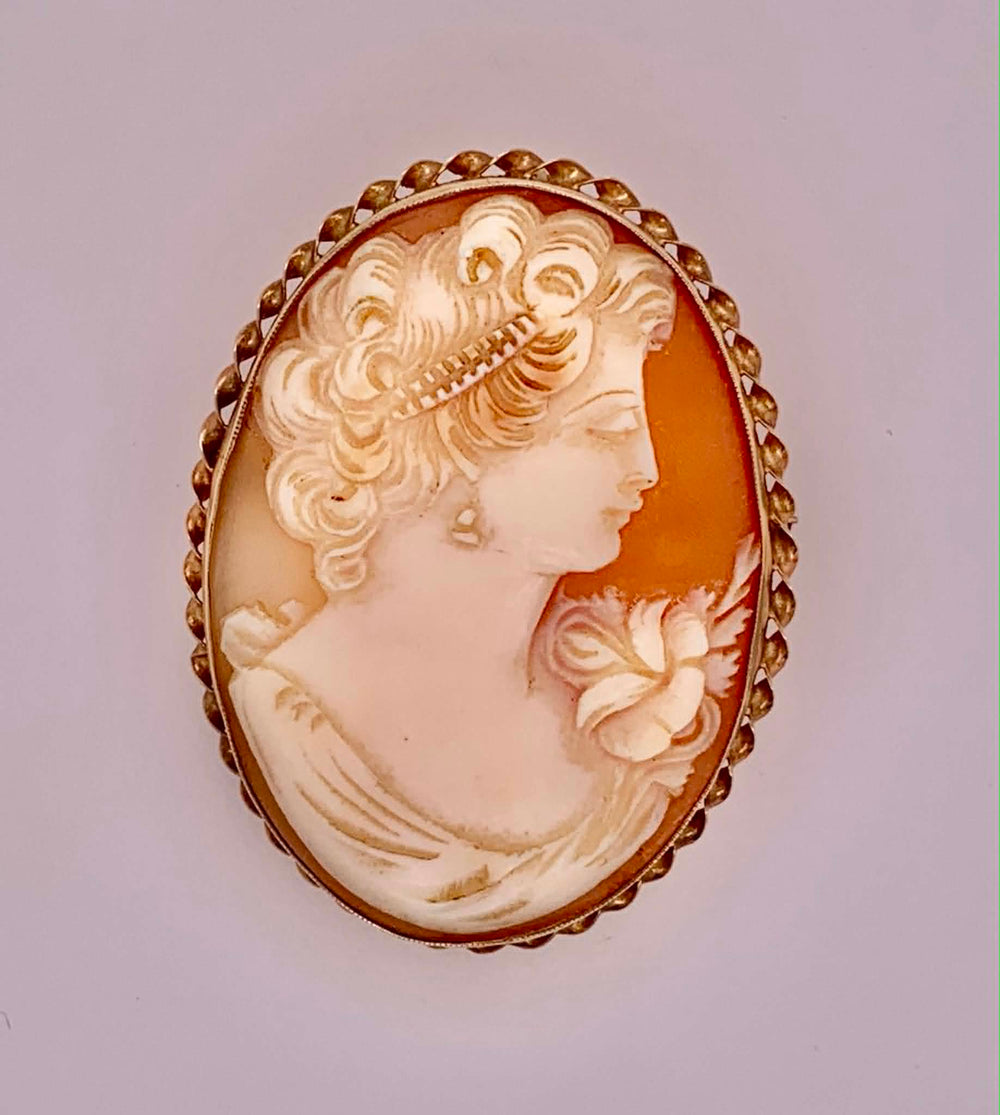Estate Cameo Brooch/Pendant