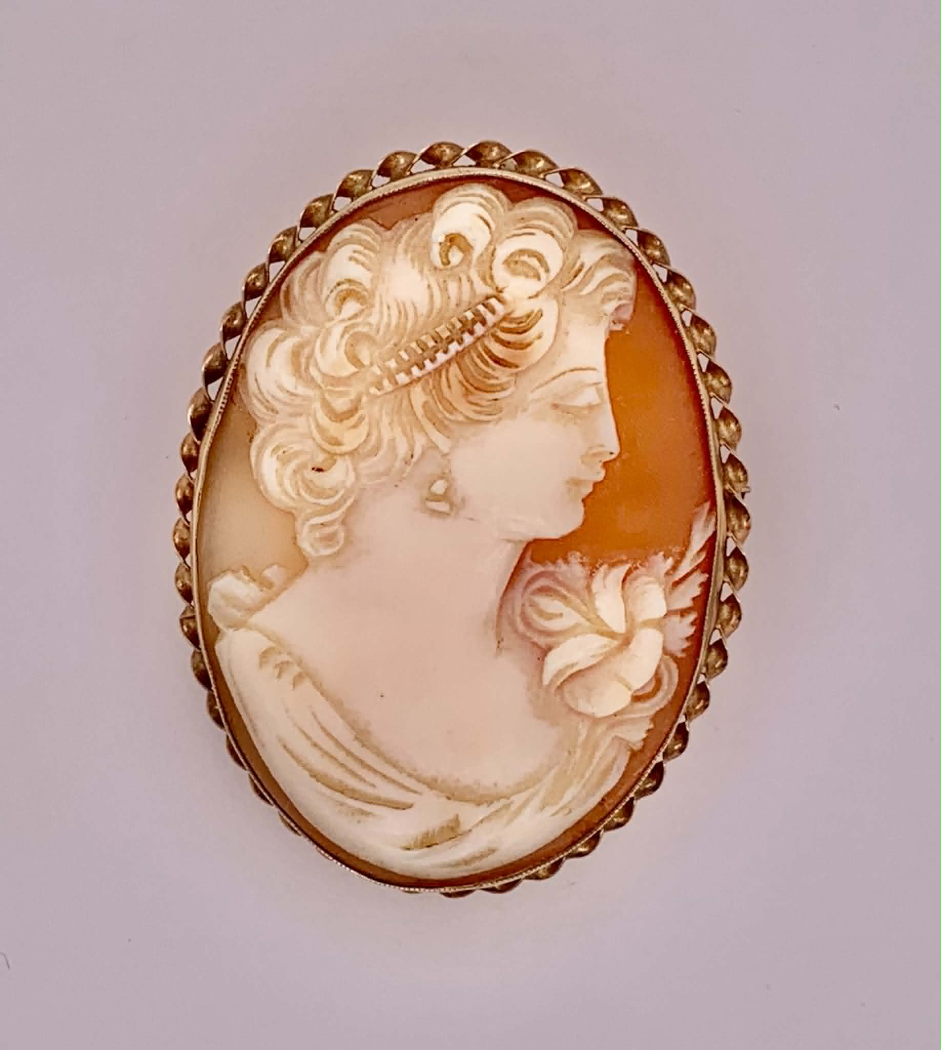 Estate Cameo Brooch/Pendant