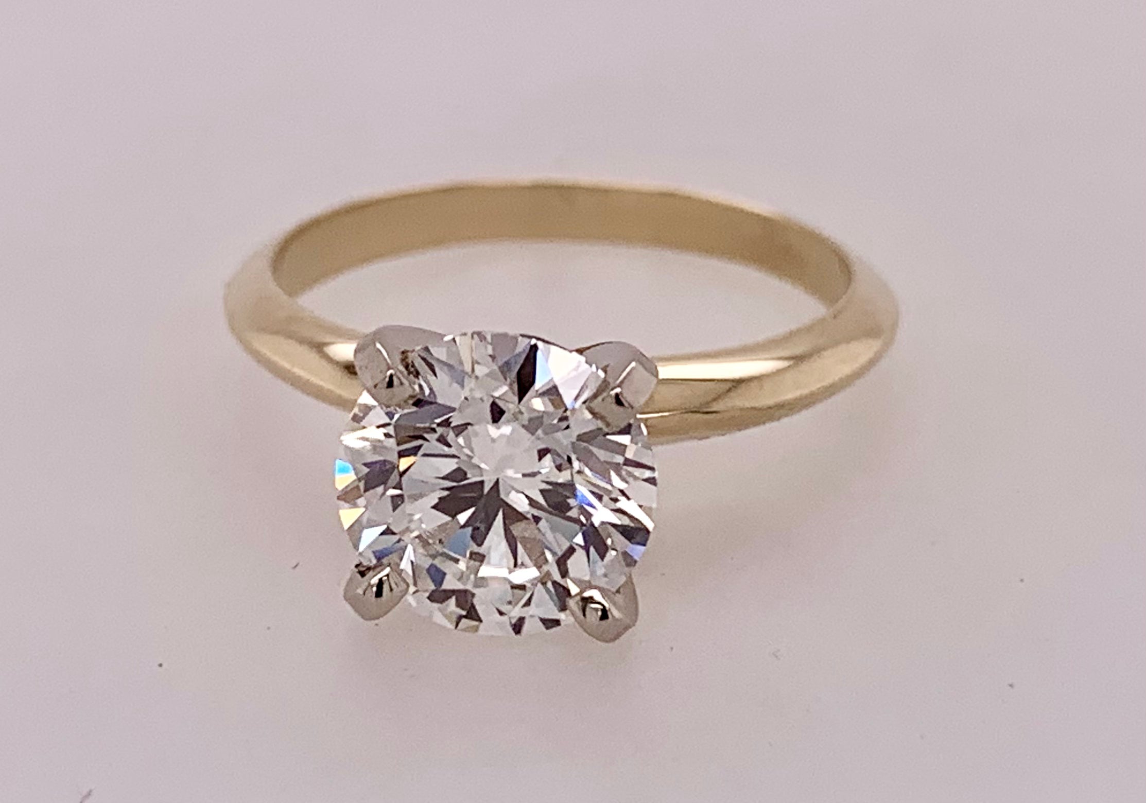 2.01 Carat LAB Diamond Solitaire