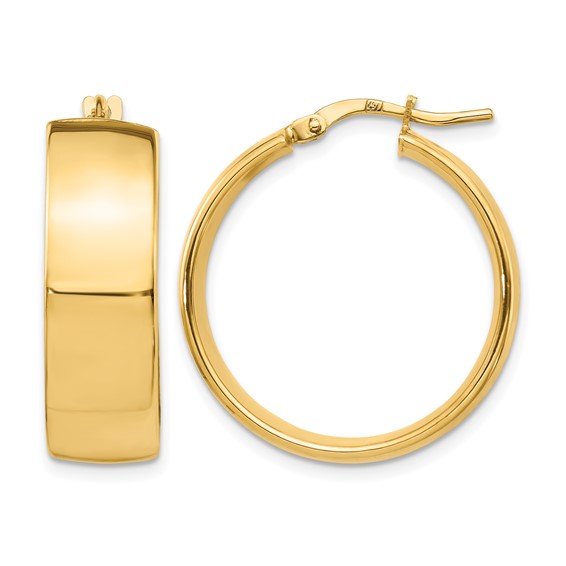 14K Hoop Earrings
