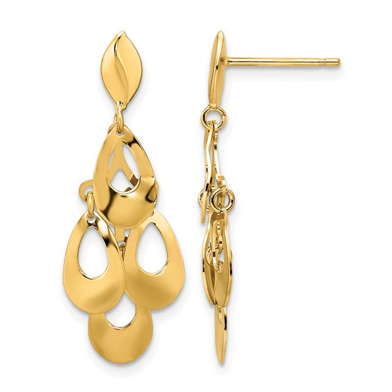 14K Dangle Earrings