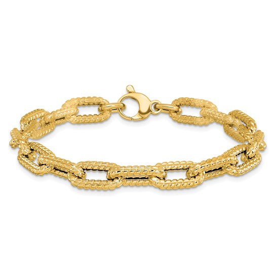14K Link Bracelet