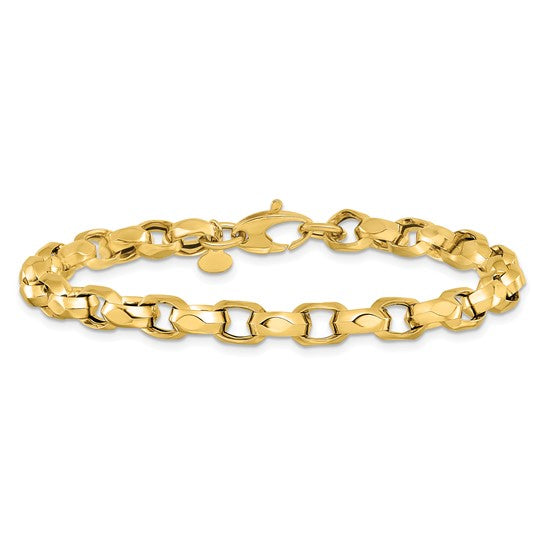 14K Link Bracelet