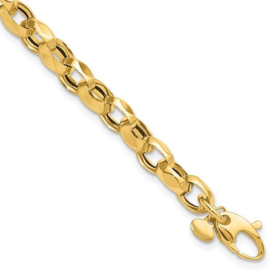 14K Link Bracelet