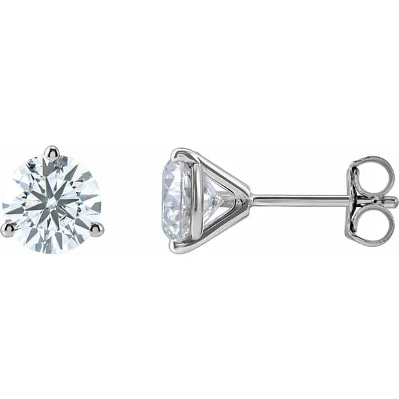 2 Carat LAB Created Diamond Earrings