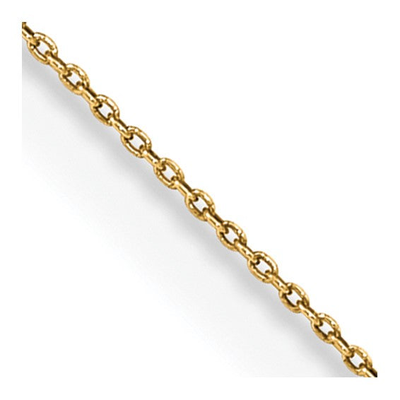 14K Yellow Gold Cable Chain