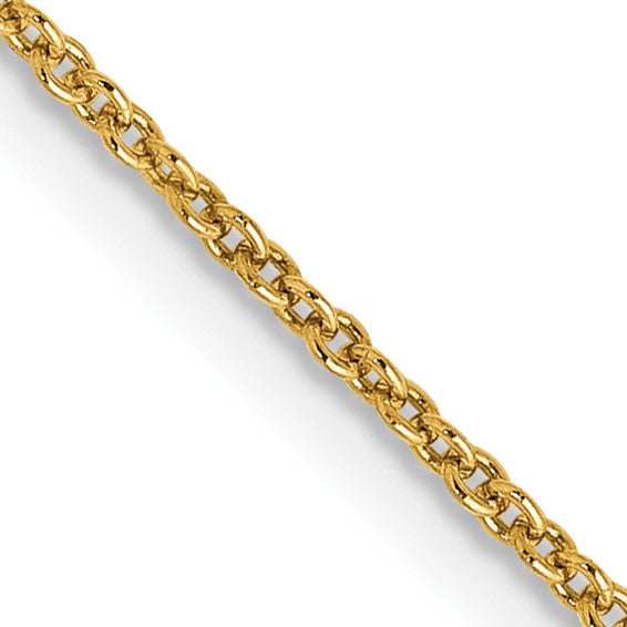 14K 20" Cable Chain