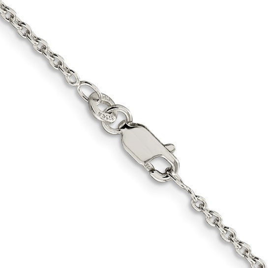 Sterling Silver 24" Cable Chain