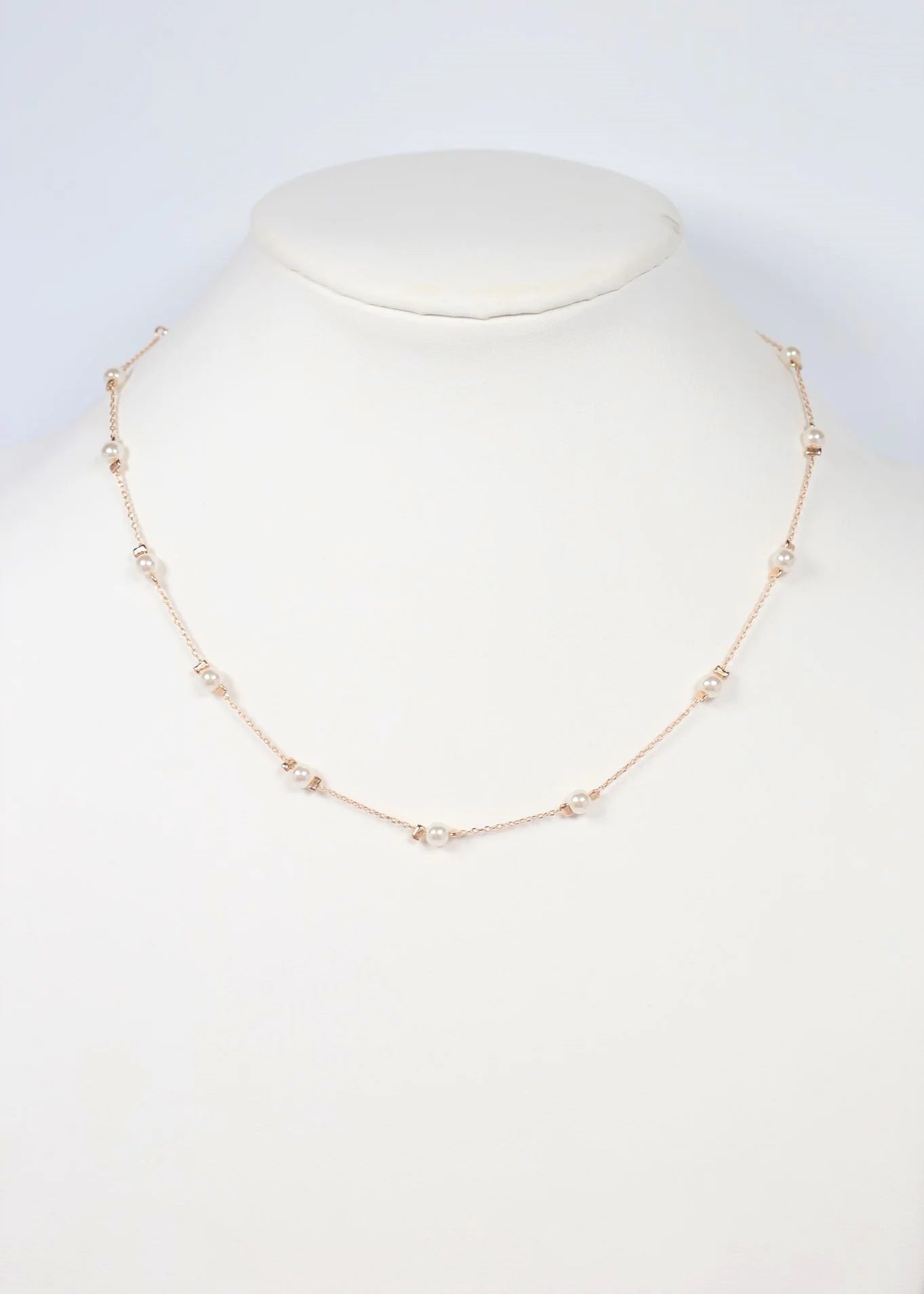 Faux Pearl Necklace