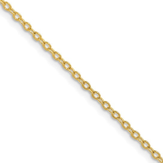 Chisel Gold-tone Rolo Chain