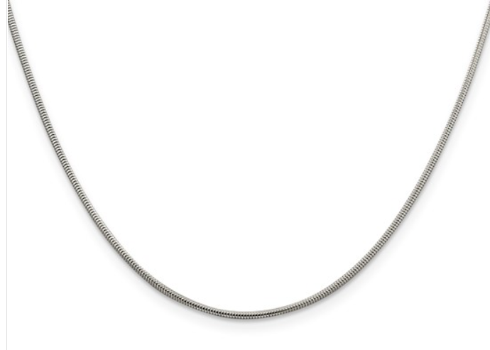 Sterling Silver Snake Chain