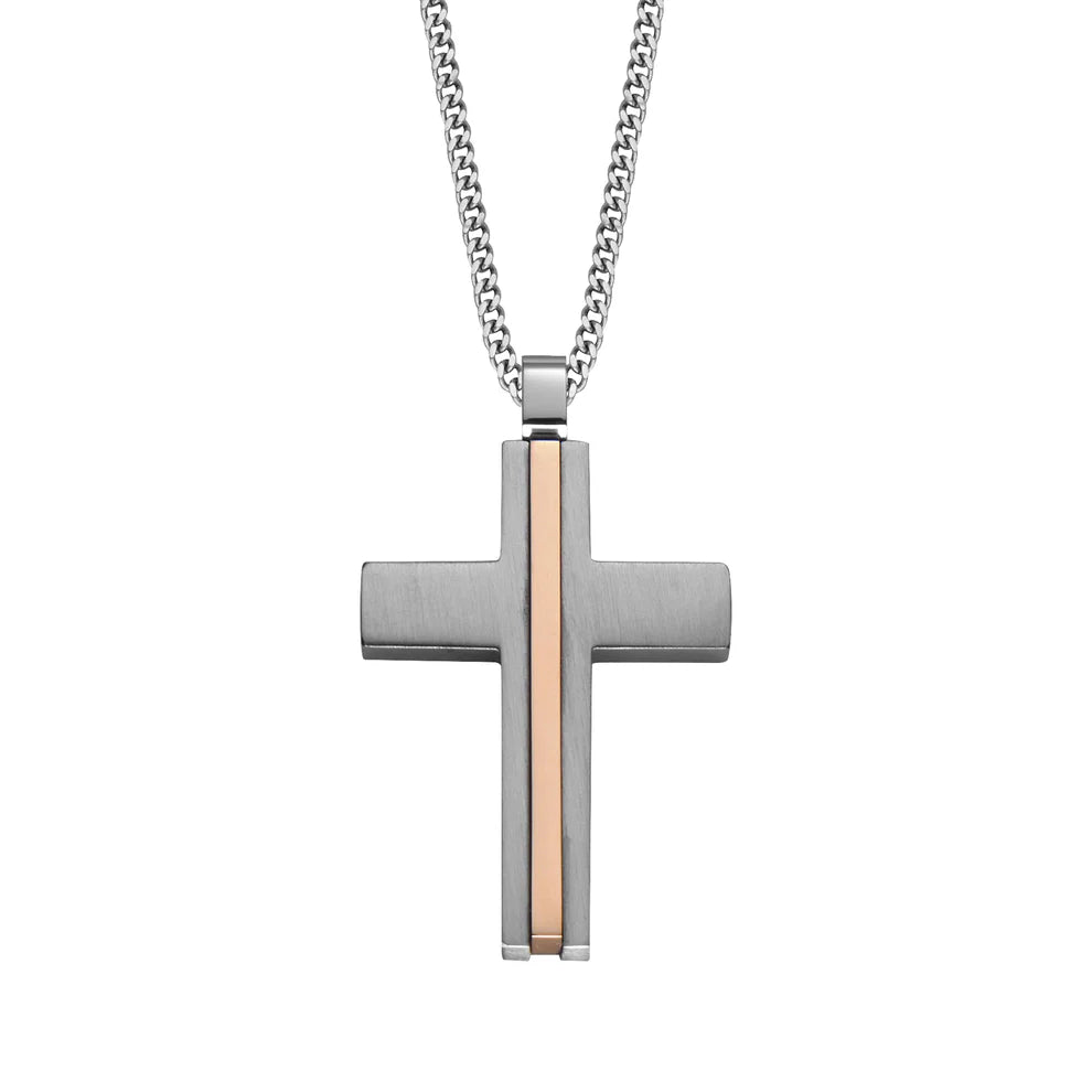 Stainless Steel Cross Necklace