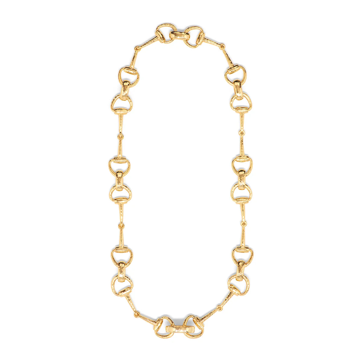 Equestrian Snaffle Bit Chain Necklace