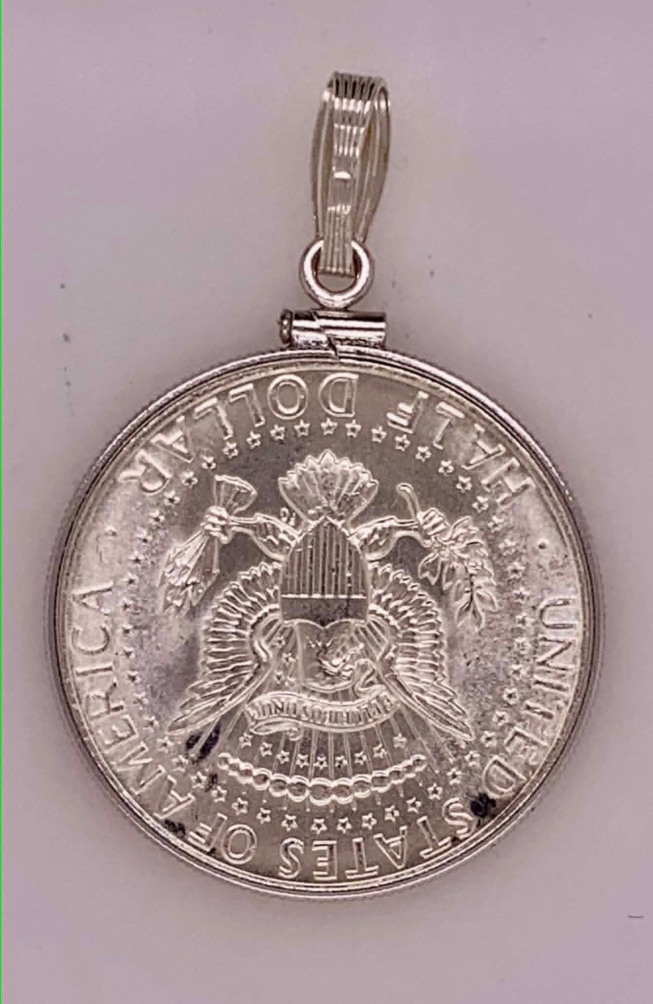 Sterling Silver Liberty Coin Pendant