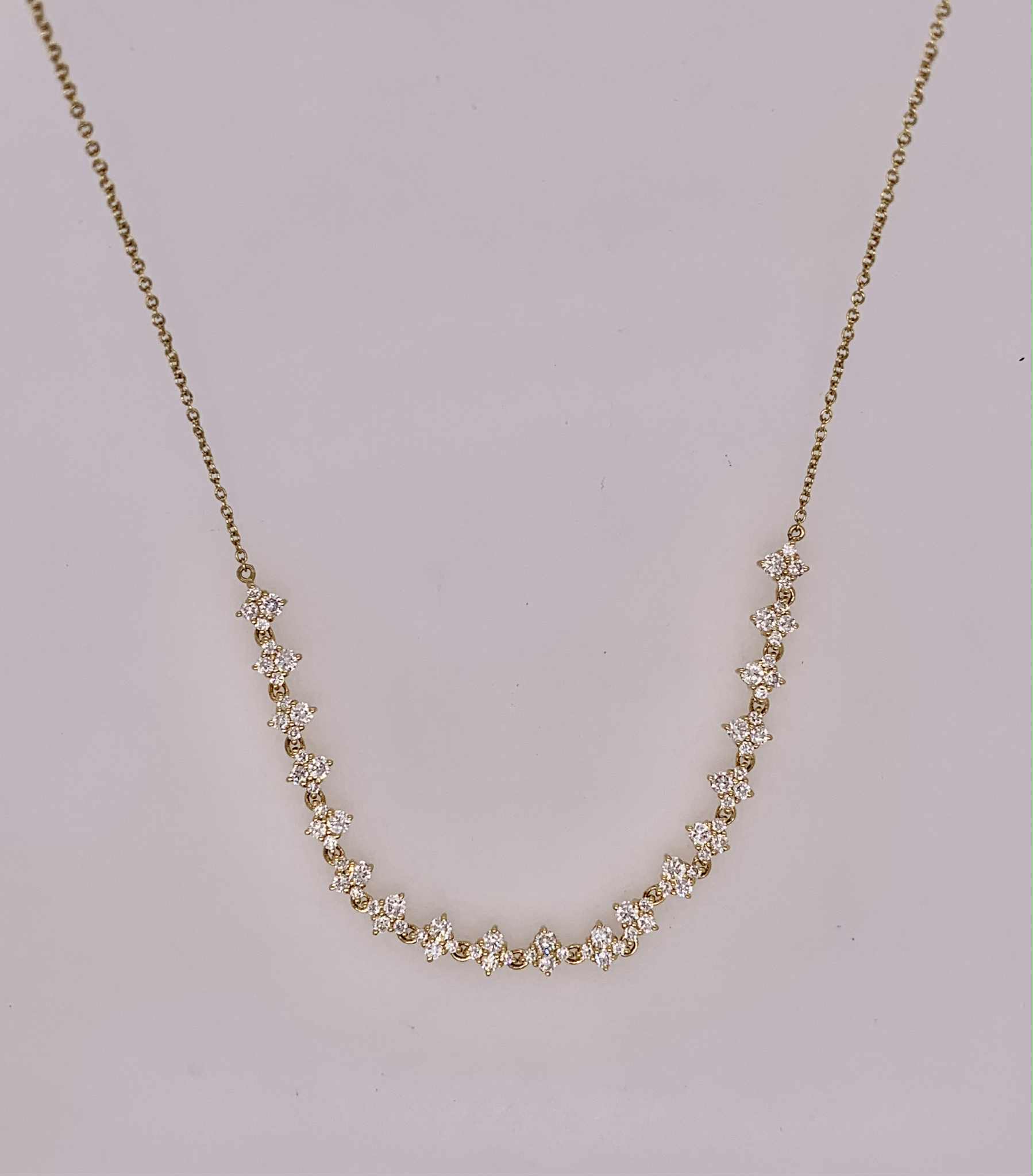 14K Diamond Necklace