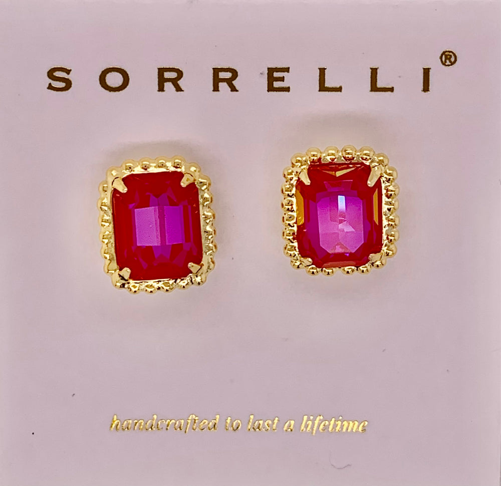 Octavia Scalloped Stud Earrings
