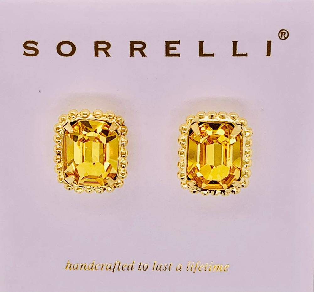 Octavia Scalloped Stud Earrings