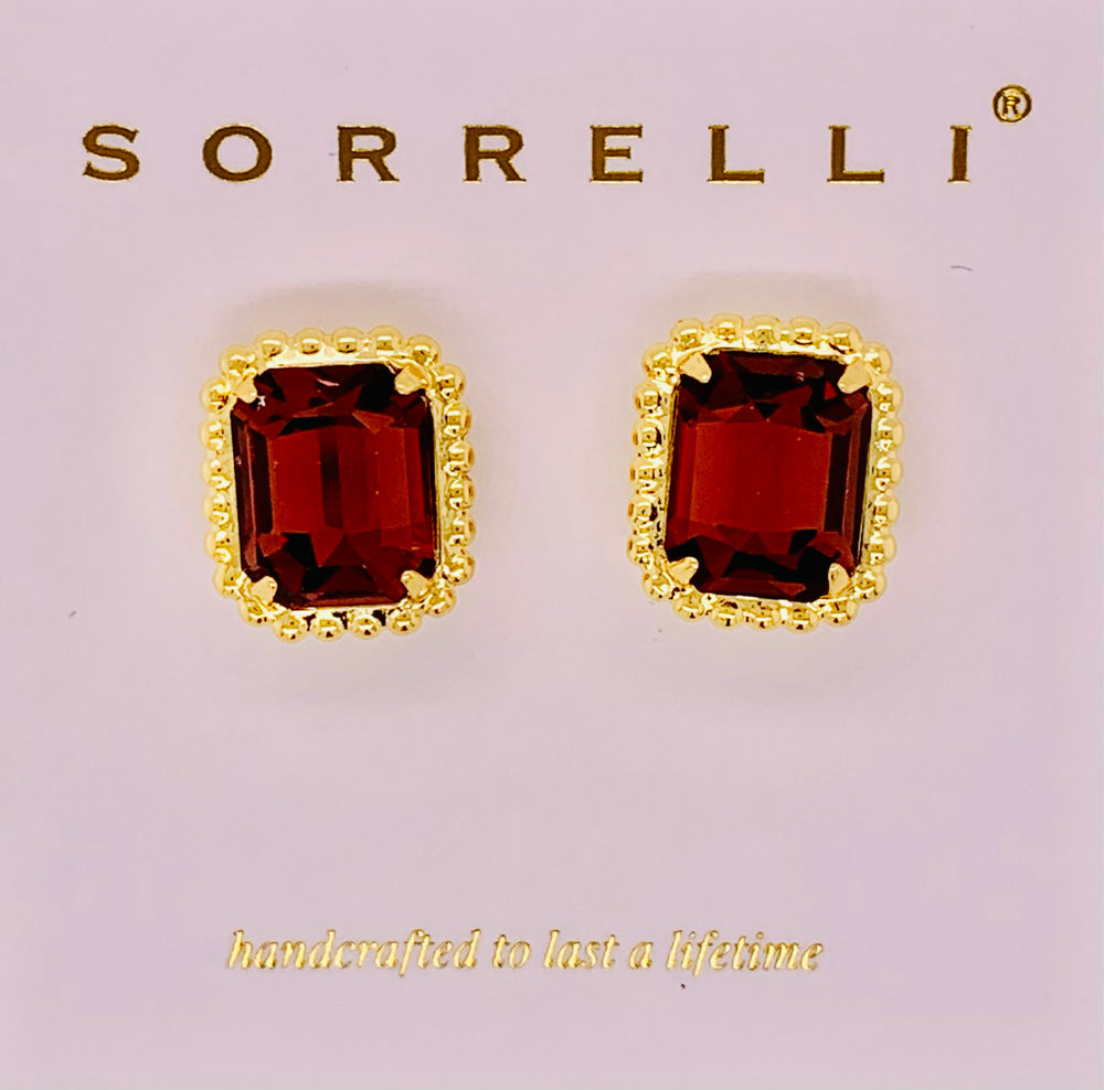 Octavia Scalloped Stud Earrings