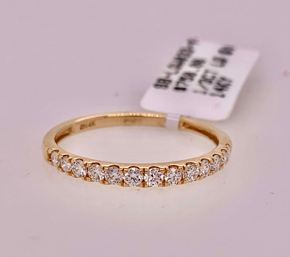 14K LAB Diamond Band