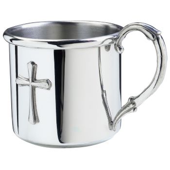 Easton Cross Pewter Baby Cup