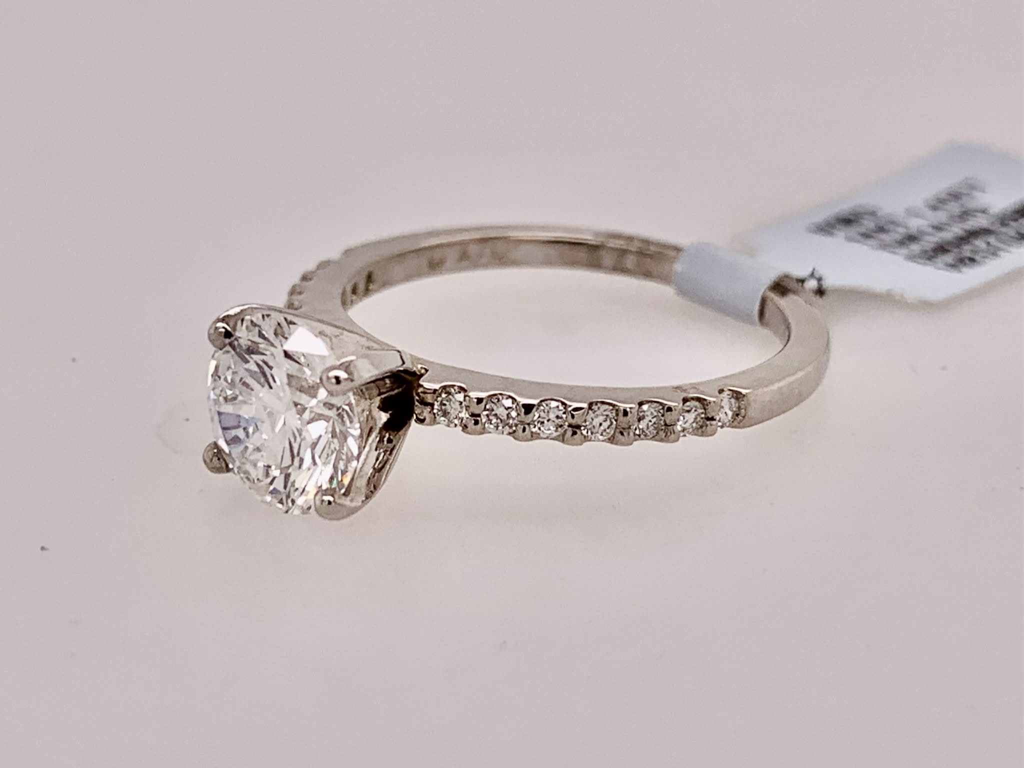 14K LAB Diamond Engagement Ring