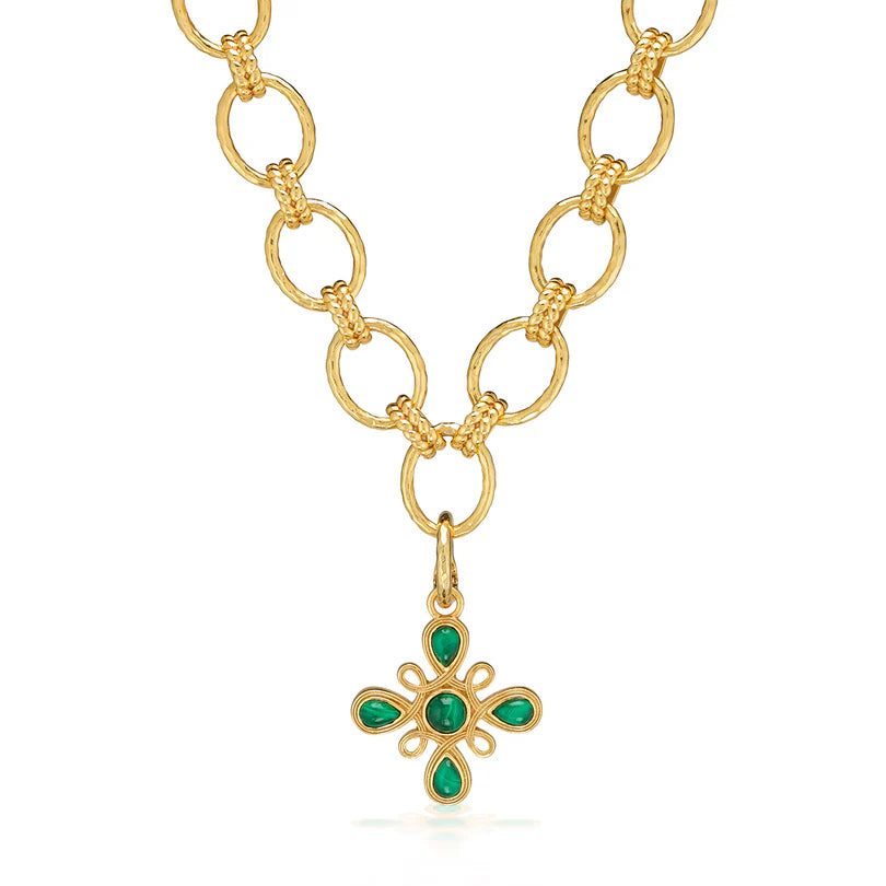 Gem Charm/Pendant - Malachite