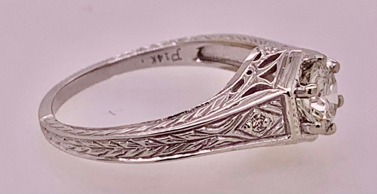 14K Diamond Ring