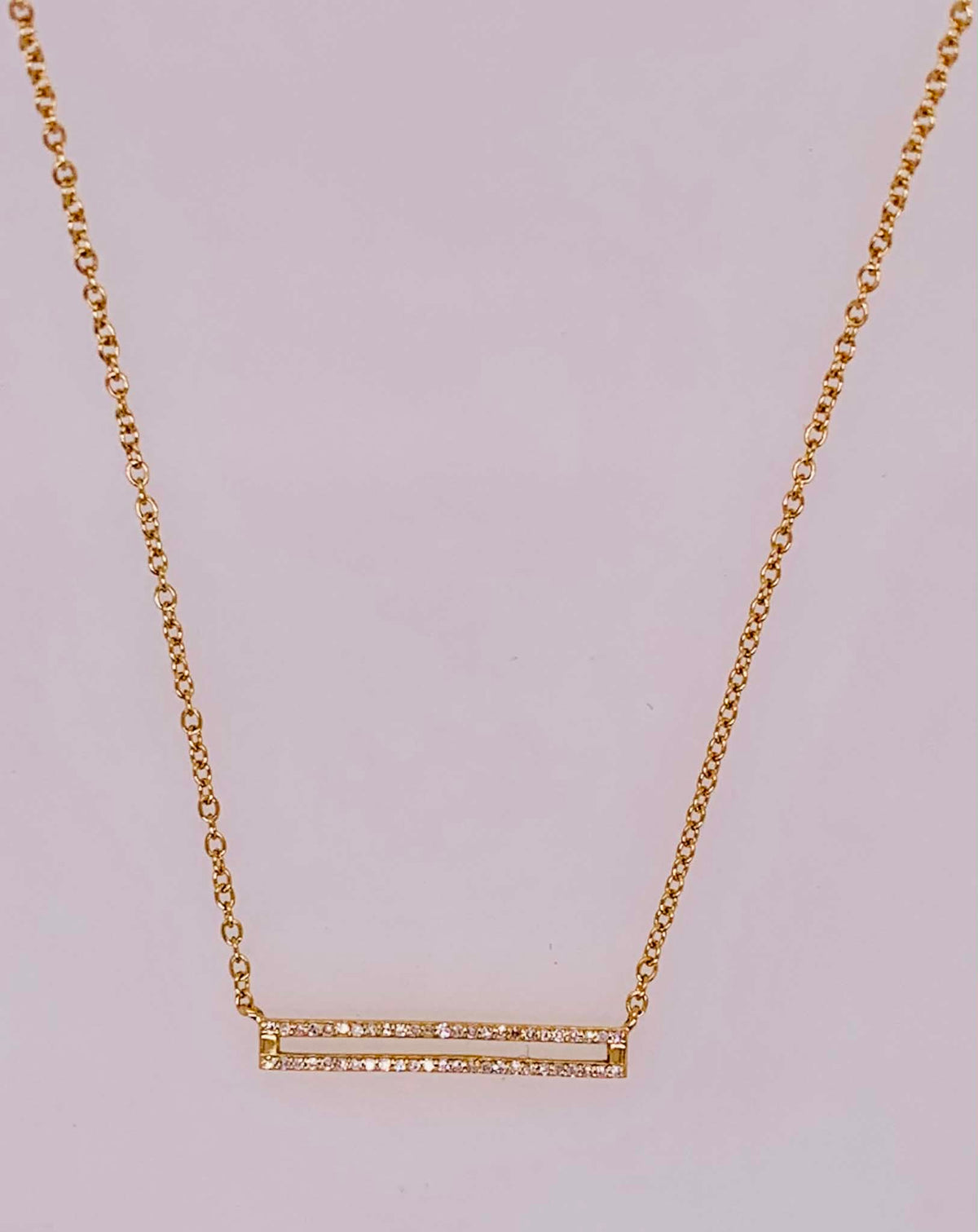 Ella Stein Set the Bar Pendant Necklace