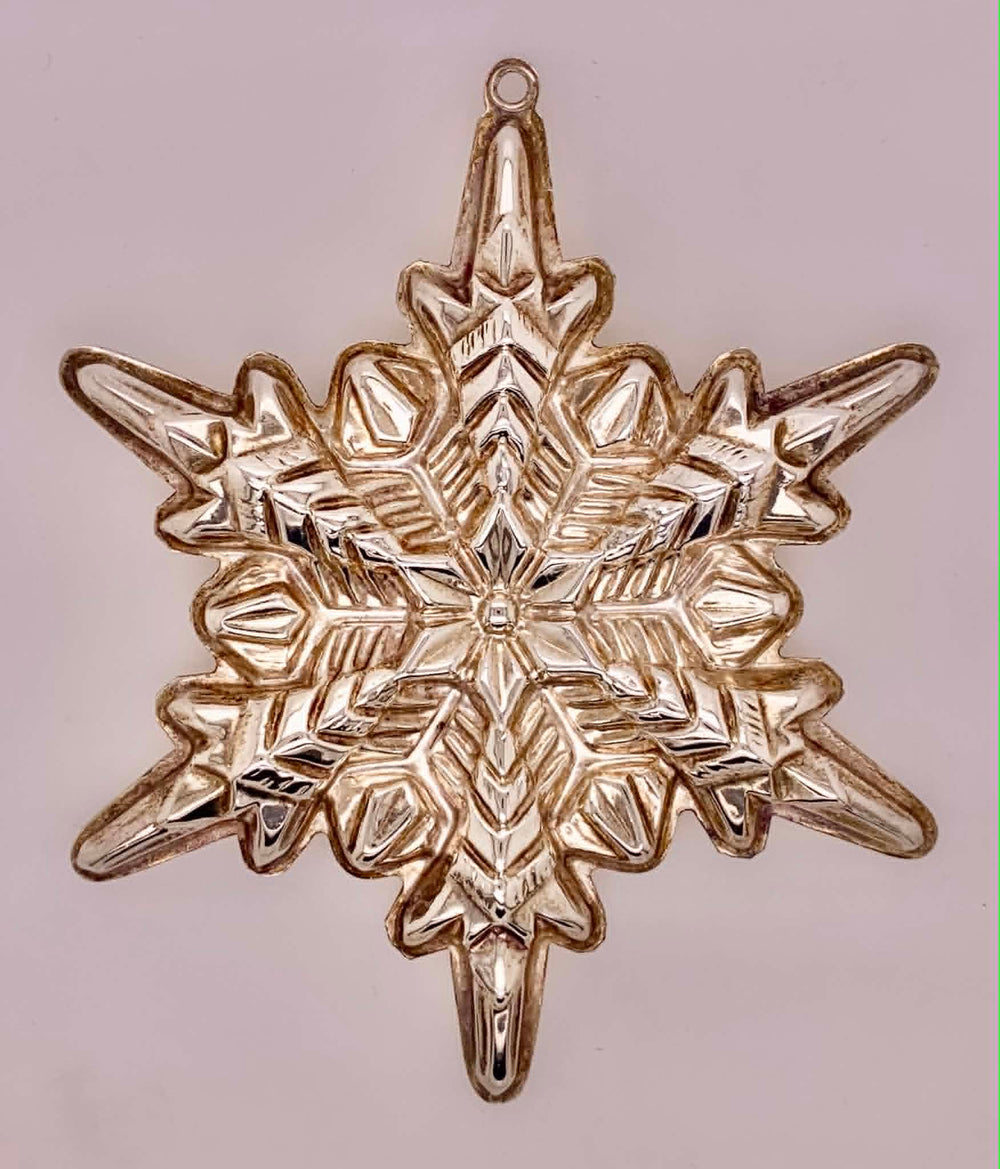 1972 Estate Sterling Silver Gorham Collectible Christmas Ornament