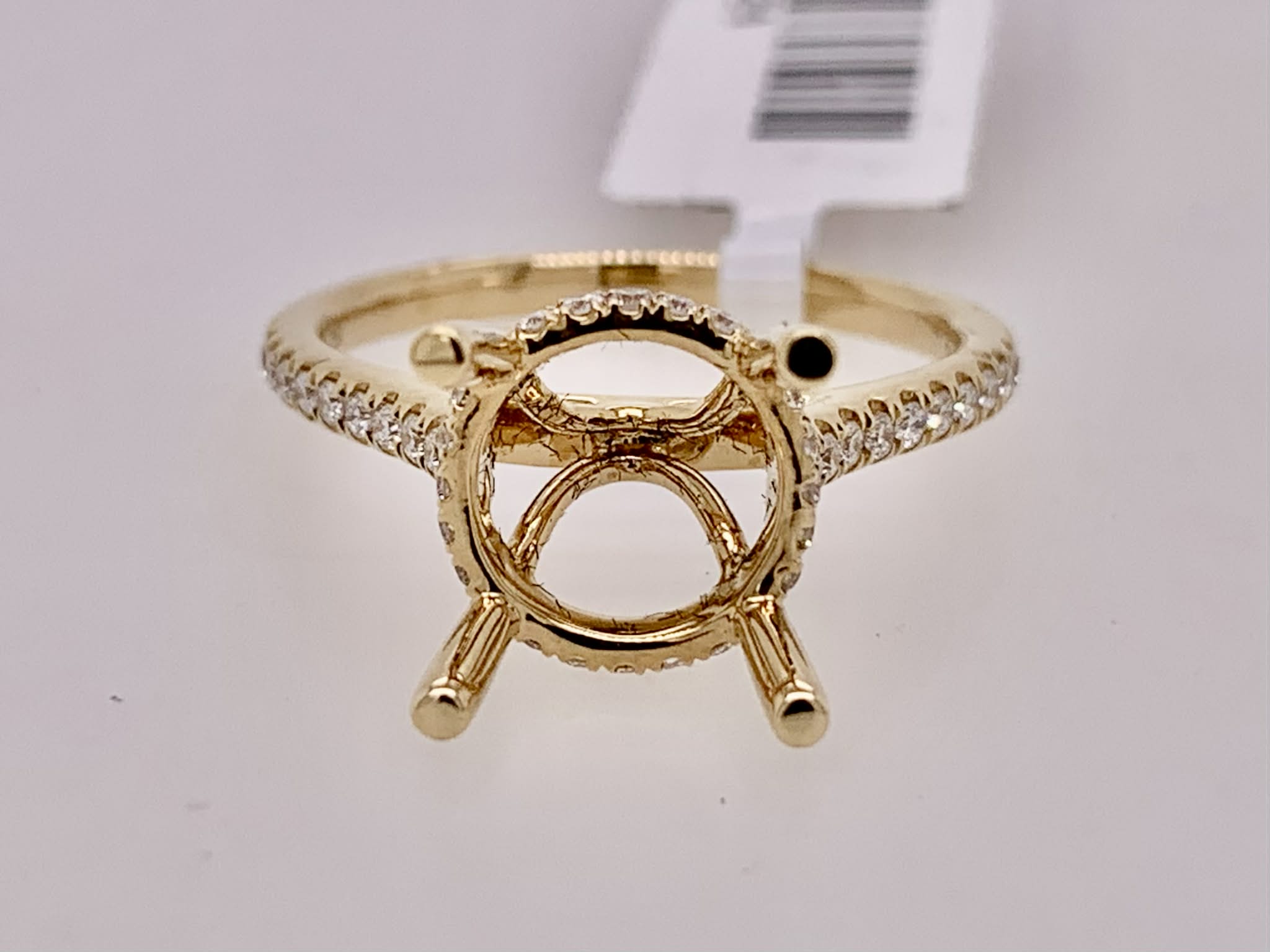18K Diamond Semi-Mount