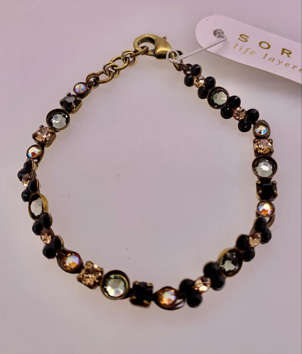 Slim Line Crystallized Bracelet
