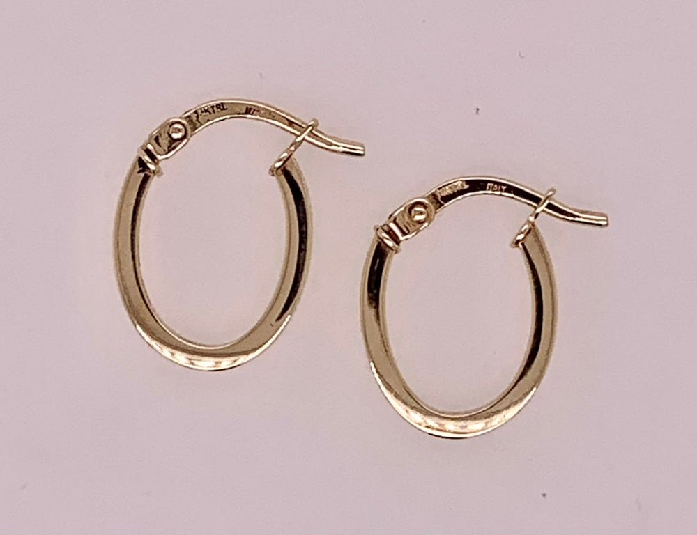 14K Hoop Earrings