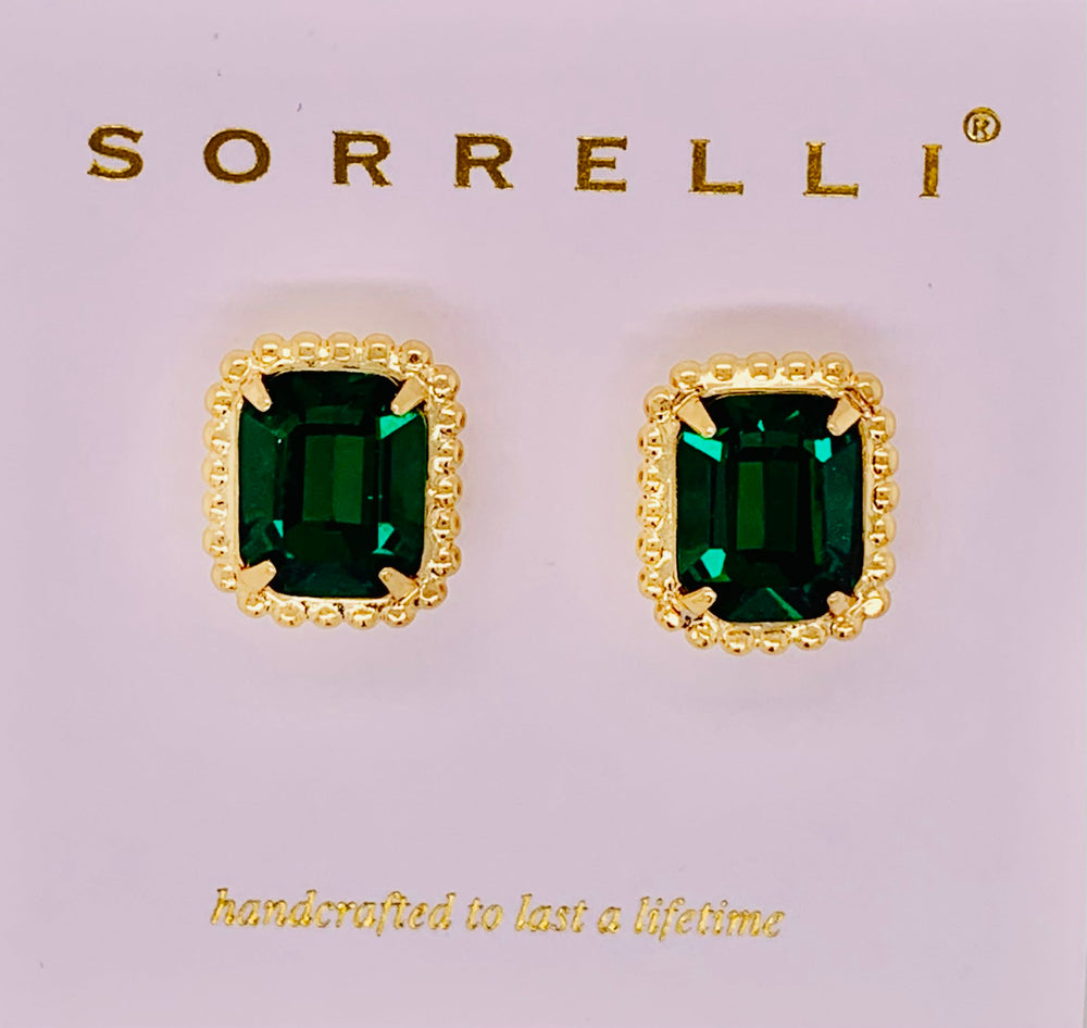 Octavia Scalloped Stud Earrings
