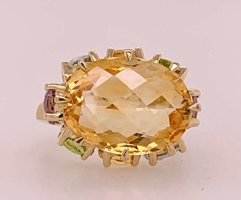 Estate Multi Stone Ring