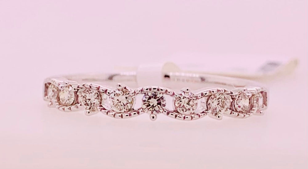 14K Diamond Band