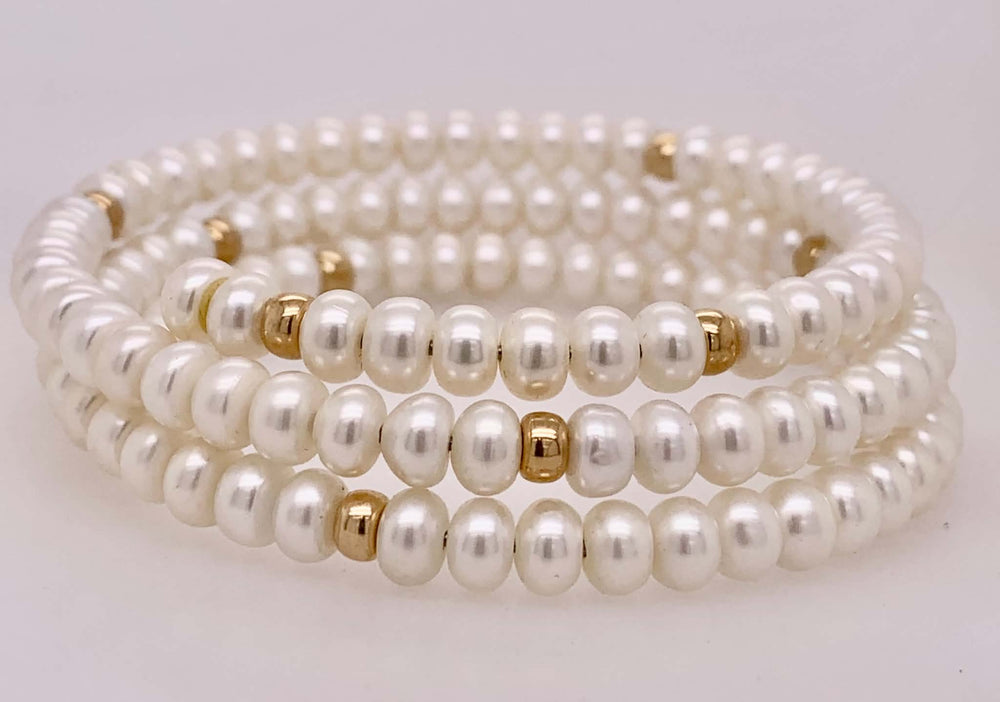 14K Freshwater Pearl Bracelet