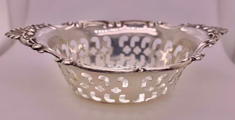 Estate Sterling Silver Nut Dish