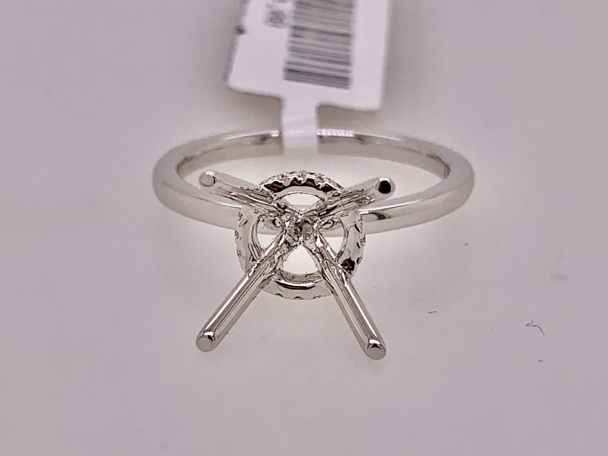 14K Diamond Semi Mount
